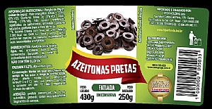 Rotulo Azeitanos Pretas Savegnago