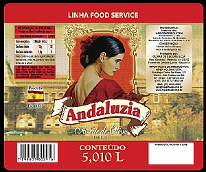 Rotulo Azeite Andaluzia